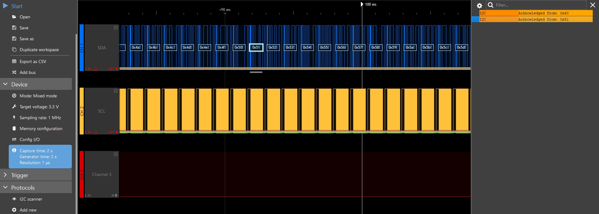 I2C scanner script
